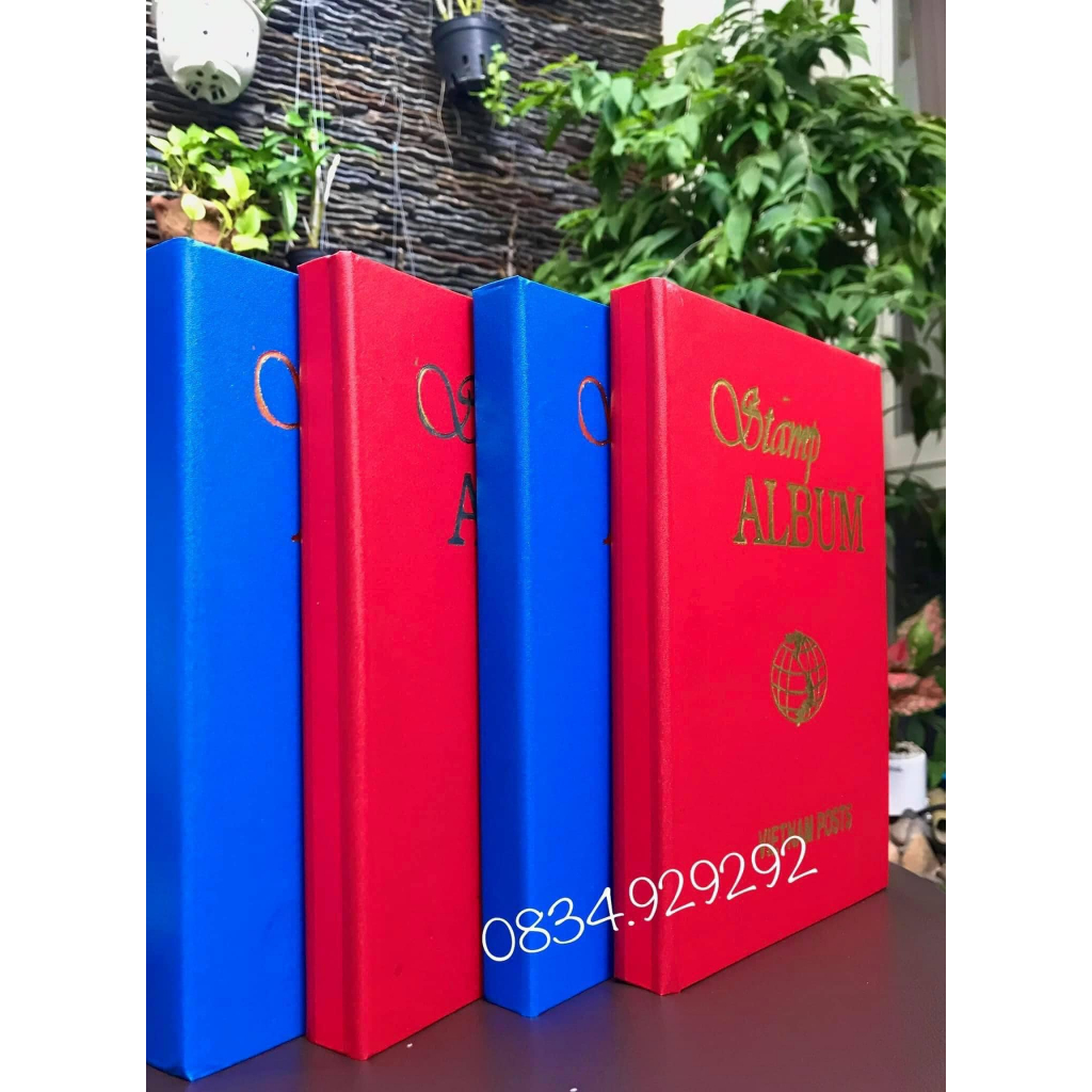 Album Đựng 500 Con Tem Của Việt Nam Có Phơi Kèm Sẵn