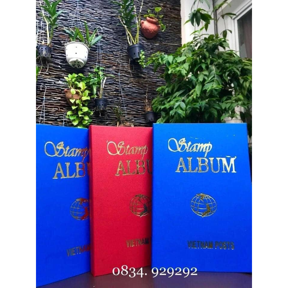 Album Đựng 500 Con Tem Của Việt Nam Có Phơi Kèm Sẵn
