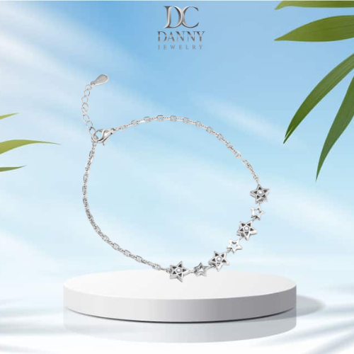 Lắc Tay Ngôi Sao Bạc 925 Danny Jewelry LT023