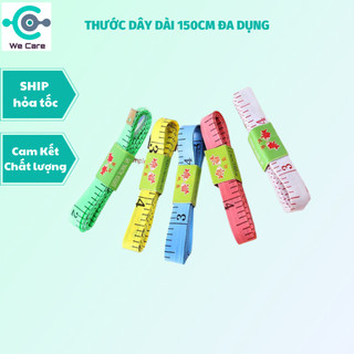 Thước dây cao cấp đầu bọc thép bền đẹp để đo chiều cao - đo kích thước 3 vòng kiểm tra sức khỏe dài 1,5m