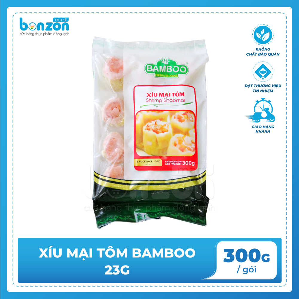 Bonzon - Xíu mại tôm Bamboo 300gr