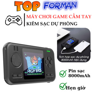 Máy chơi game cầm tay 416 game Kiêm sạc dự phòng - Dung lượng pin 8000MAH - Bảo hành 12 tháng