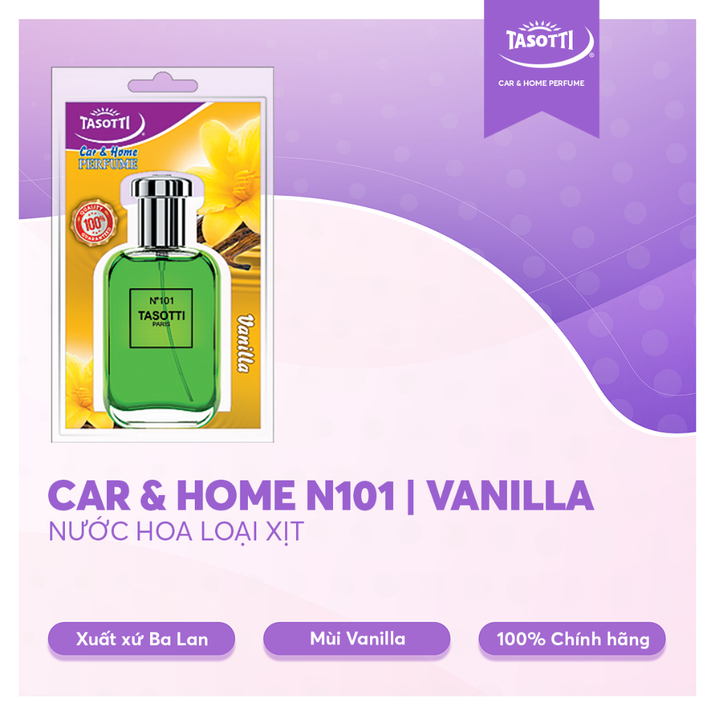 Nước Hoa Xe hơi Dạng Xịt TASOTTI SPRAY NO 101 Nhập Khẩu Chính hãng Từ Ba Lan, Nhiều Mùi Hương ( 50ml) | BigBuy360 - bigbuy360.vn