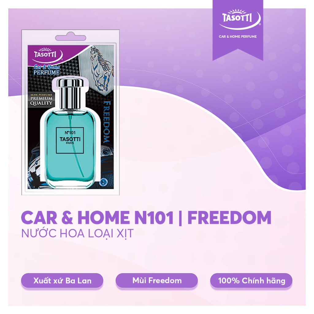 Nước Hoa Xe hơi Dạng Xịt TASOTTI SPRAY NO 101 Nhập Khẩu Chính hãng Từ Ba Lan, Nhiều Mùi Hương ( 50ml) | BigBuy360 - bigbuy360.vn