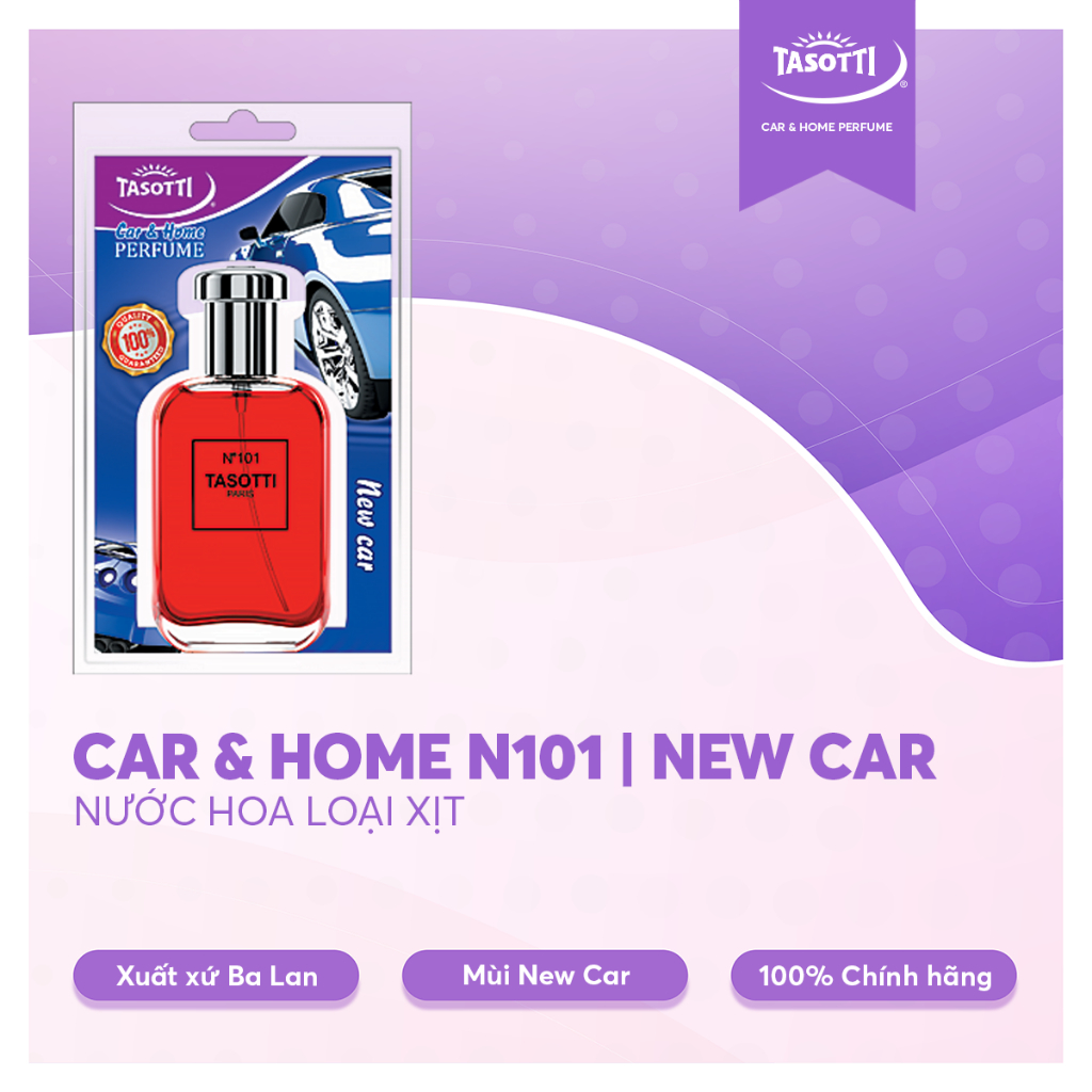 Nước Hoa Xe hơi Dạng Xịt TASOTTI SPRAY NO 101 Nhập Khẩu Chính hãng Từ Ba Lan, Nhiều Mùi Hương ( 50ml) | BigBuy360 - bigbuy360.vn