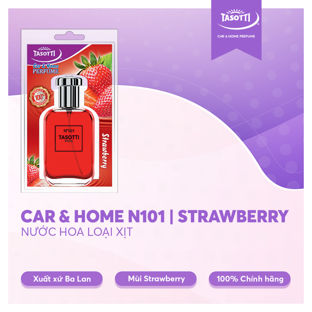 Nước Hoa Xe hơi Dạng Xịt TASOTTI SPRAY NO 101 Nhập Khẩu Chính hãng Từ Ba Lan, Nhiều Mùi Hương ( 50ml) | BigBuy360 - bigbuy360.vn