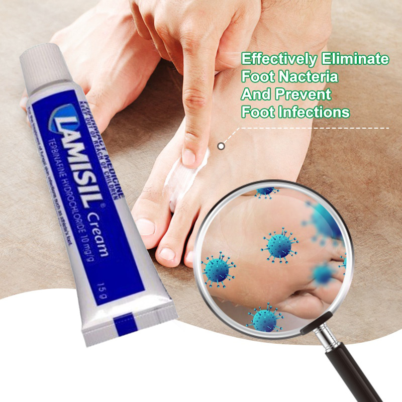 Kem Khử Mùi Hôi Mùi chân LAMISIL Khuẩn Ngăn Mồ Hôi Và Làm Sạch Mùi 15g Giảm ngứa Loại bỏ mùi hôi thối