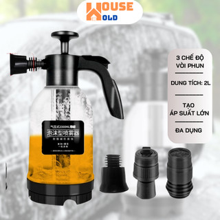 Bình Xịt Tạo Bọt Tuyết Rửa Xe Ô Tô , Xe Máy Bình Tưới Cây Cầm Tay Tiện Dụng Bọt Rửa Xe Không Chạm