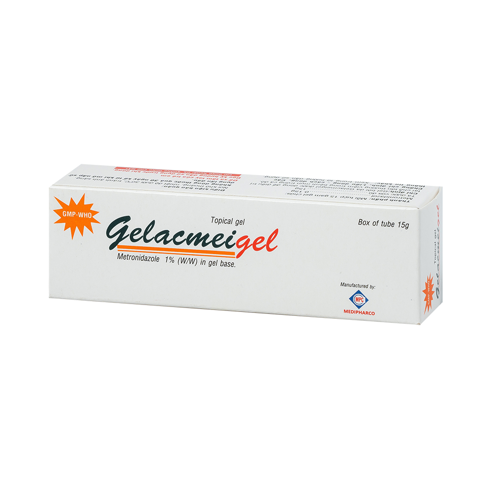 Gel bôi da ngừa mụn viêm, mụn trứng cá GELACMEIGEL 15g