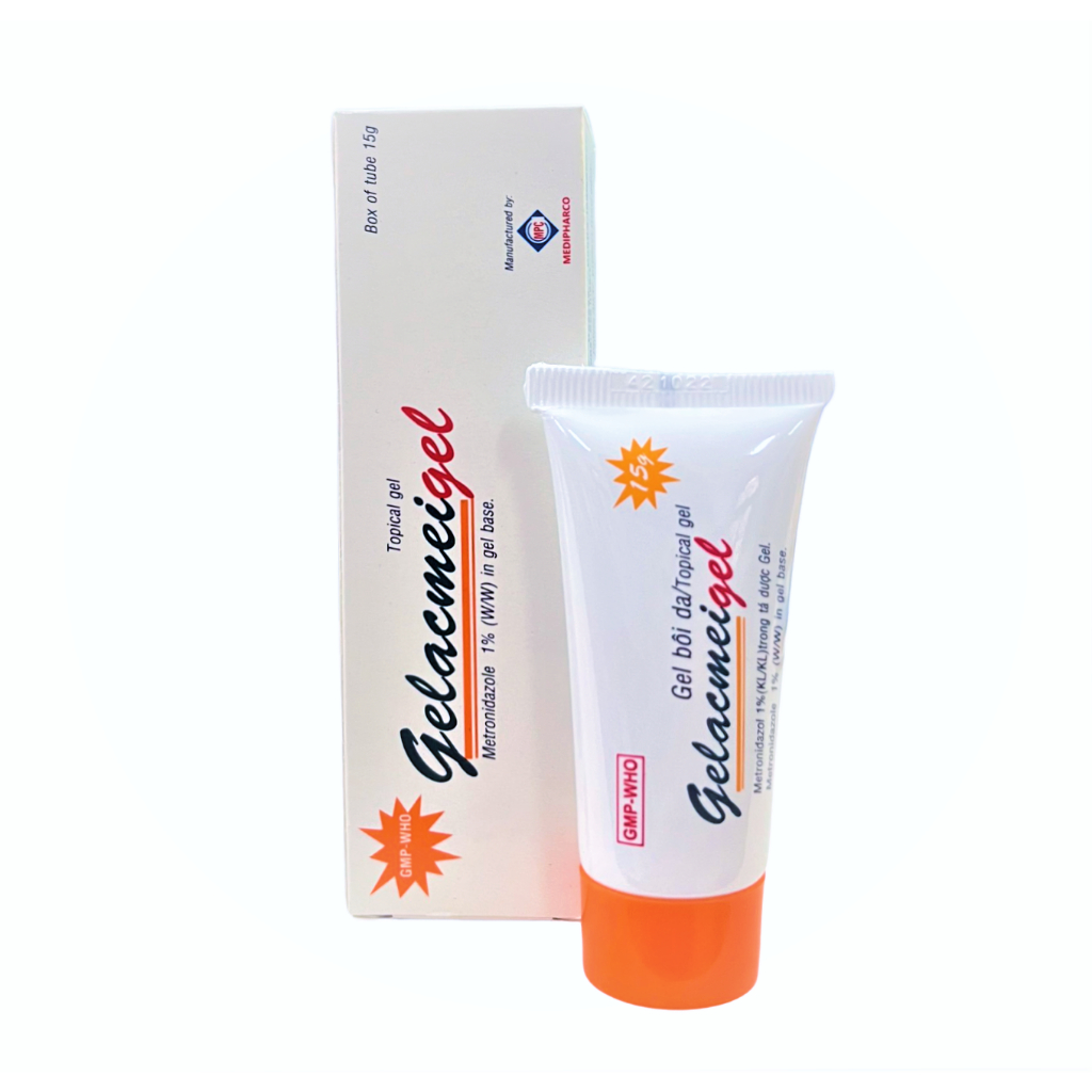 Gel bôi da ngừa mụn viêm, mụn trứng cá GELACMEIGEL 15g