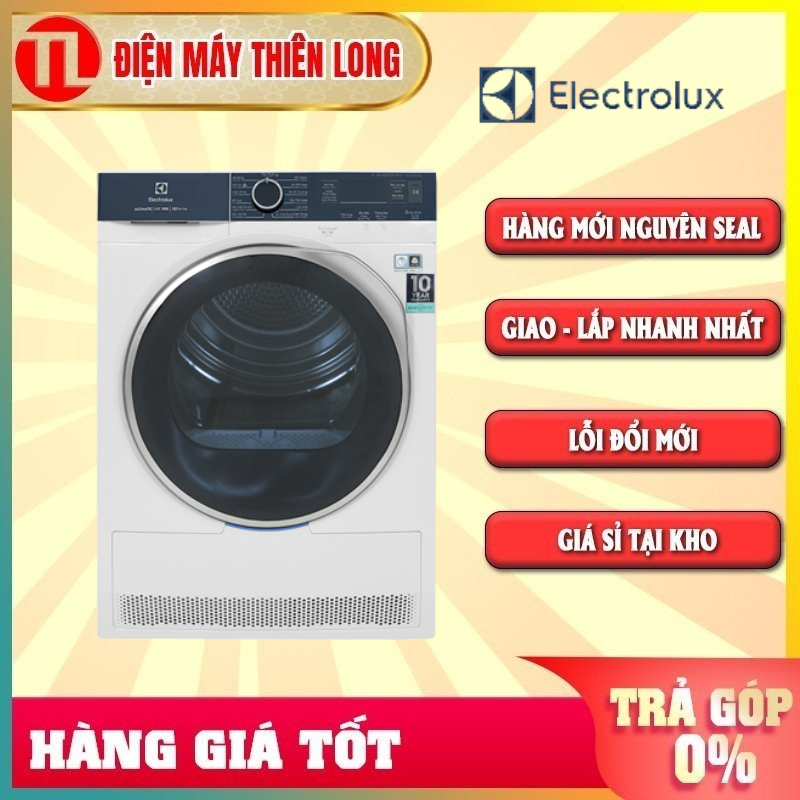 EDH903R9WB - Máy sấy bơm nhiệt Electrolux 9 kg - BẢO HÀNH 2 NĂM CHÍNH HÃNG TẬN NƠI