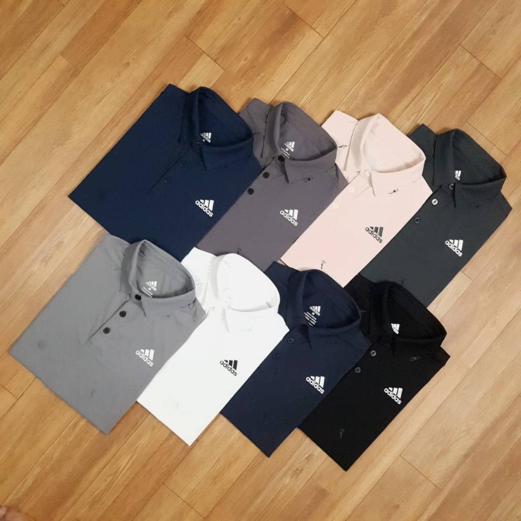 ÁO POLO ADIDAS GOLF MONOGRAM PLAY GREEN