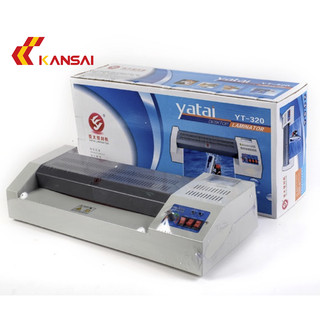 Máy ép Plastic khổ A3 - YT320 có đồng hồ nhiệt độ (Lô to)
