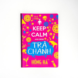 Vở kẻ ngang 72 trang keep calm & trà chanh hồng 1398