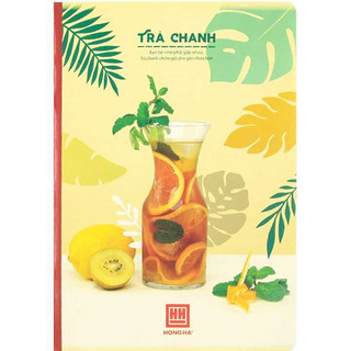 Vở kẻ ngang 72 trang study keep calm & trà chanh 1398