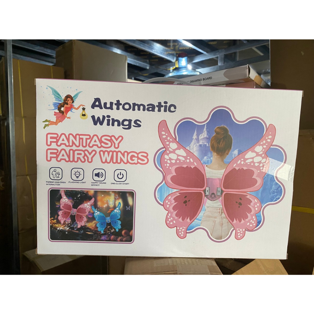 Bộ Cánh Bướm Tiên Điện Tử Phát Sáng,Nhấp Nháy, Cánh Tiên Bé Gái Thay Đổi Màu Sắc, Phát Nhạc,Có Thể Vẫy Cánh 90 PHÚT | BigBuy360 - bigbuy360.vn