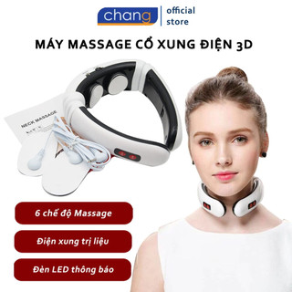 Máy massage Cổ 3D Thế Hệ Mới Đẩy lùi đau nhức vai gáy, đau lưng, mỏi cổ