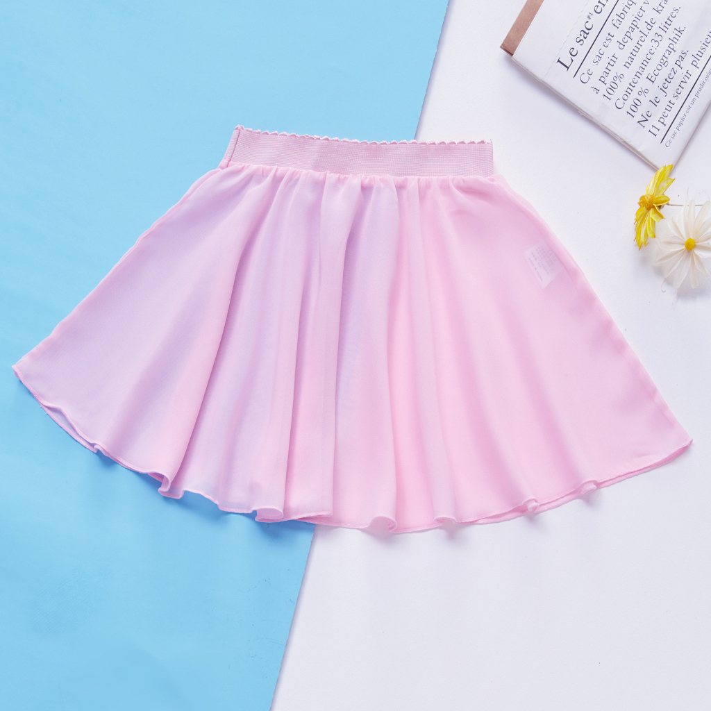Váy Tập Ballet Ngắn Tay Cho Bé