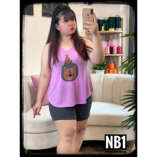 [HCM] (65-80kg) Đồ bộ bigsize đùi sát nách thun cotton 4 chiều. Hongduyen2188.