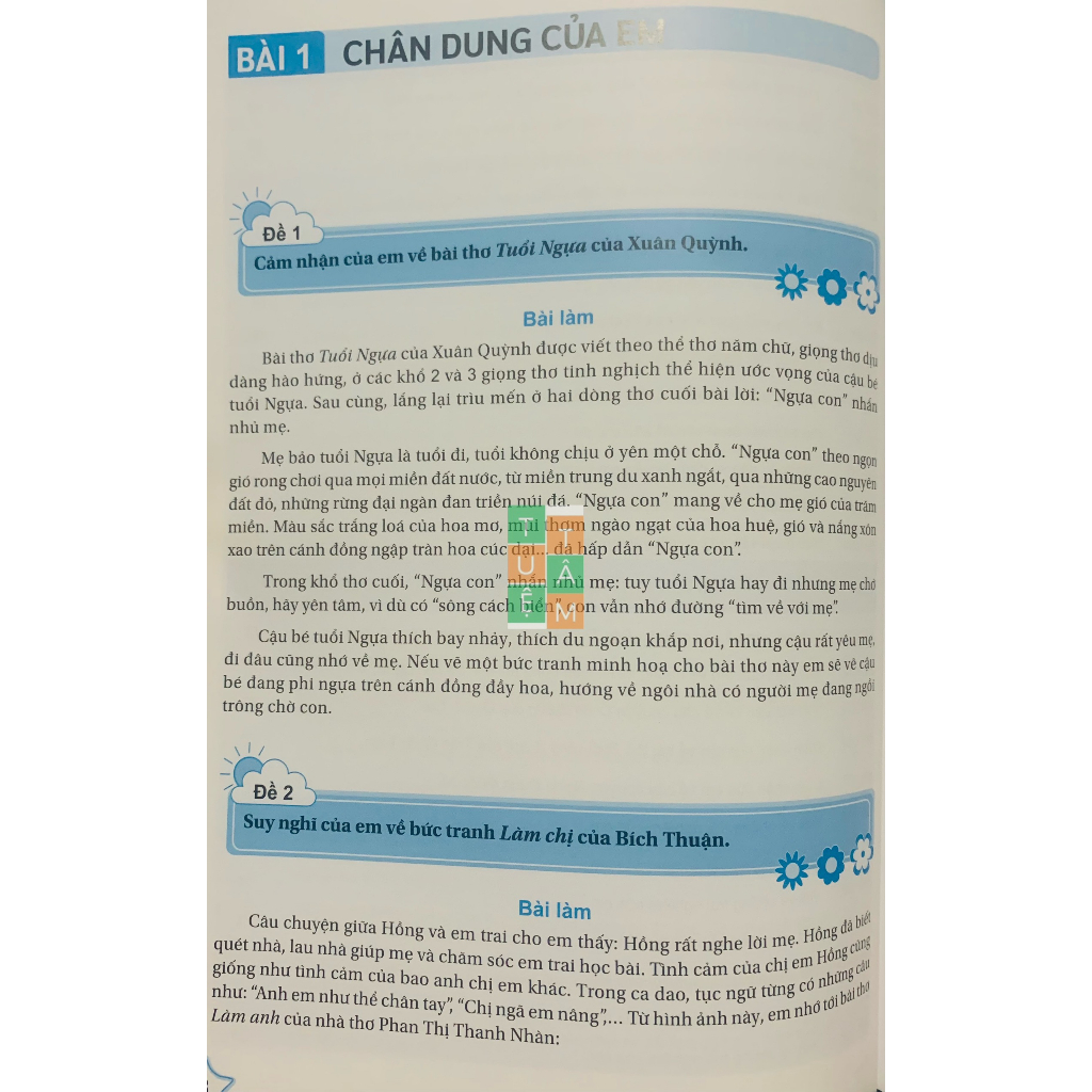 Sách - Những bài làm văn mẫu lớp 4