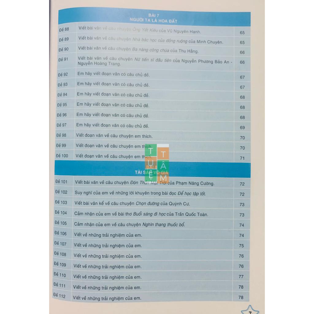 Sách - Những bài làm văn mẫu lớp 4