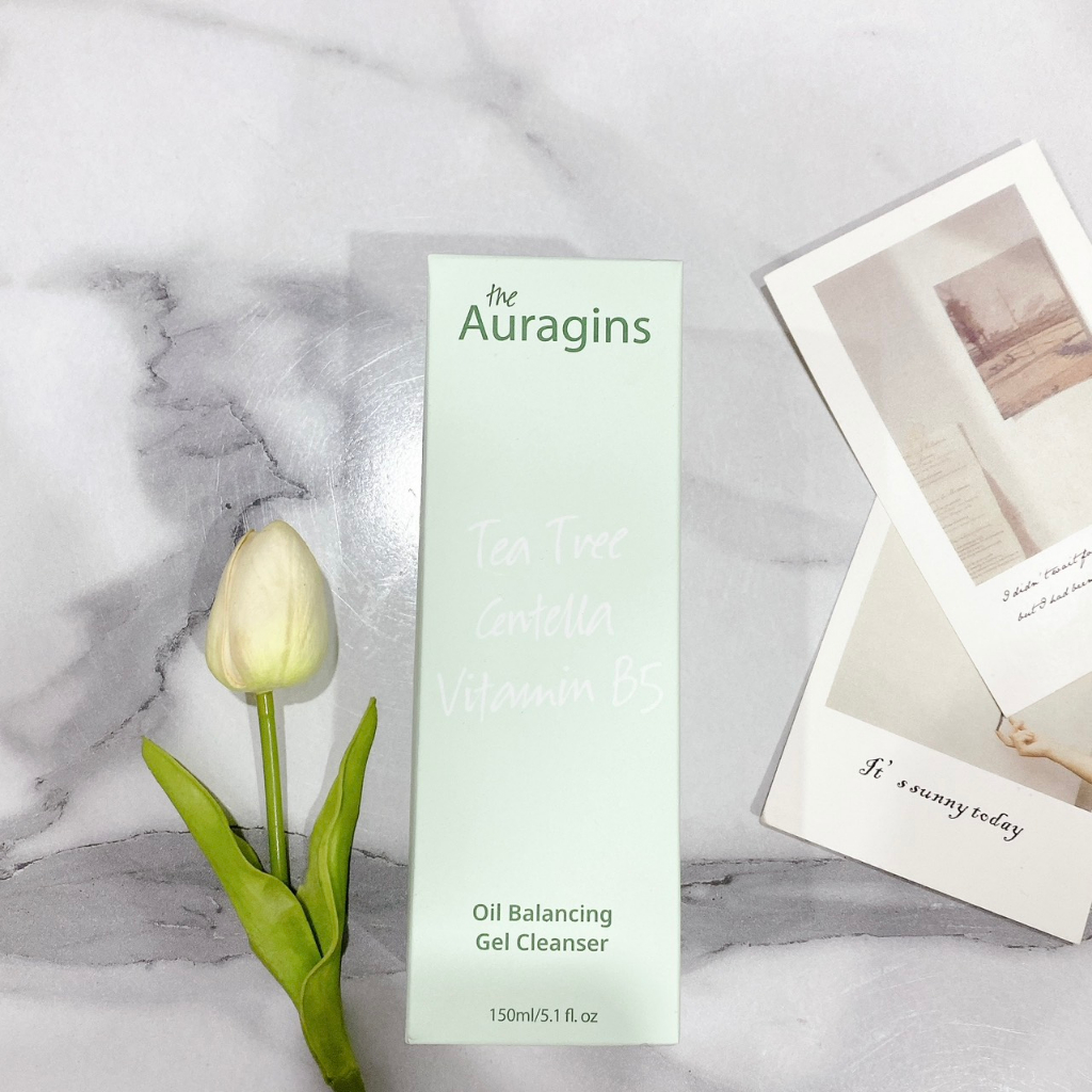 Gel rửa mặt The Auragins Oil Balancing Gel Cleanser làm sạch sâu cho da dầu mụn 30ml & 150ml