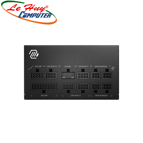 Nguồn máy tính MSI MAG A850GL PCIE5 850W 80 Plus Gold full modular