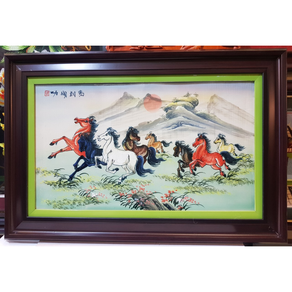 Tranh sứ Mã Đáo Thành Công