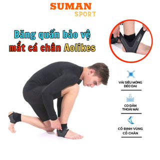 Băng cuốn cổ chân Aolikes bảo vệ mắt cá chân đai bảo vệ cổ chân chơi thể thao bóng chuyền cầu lông