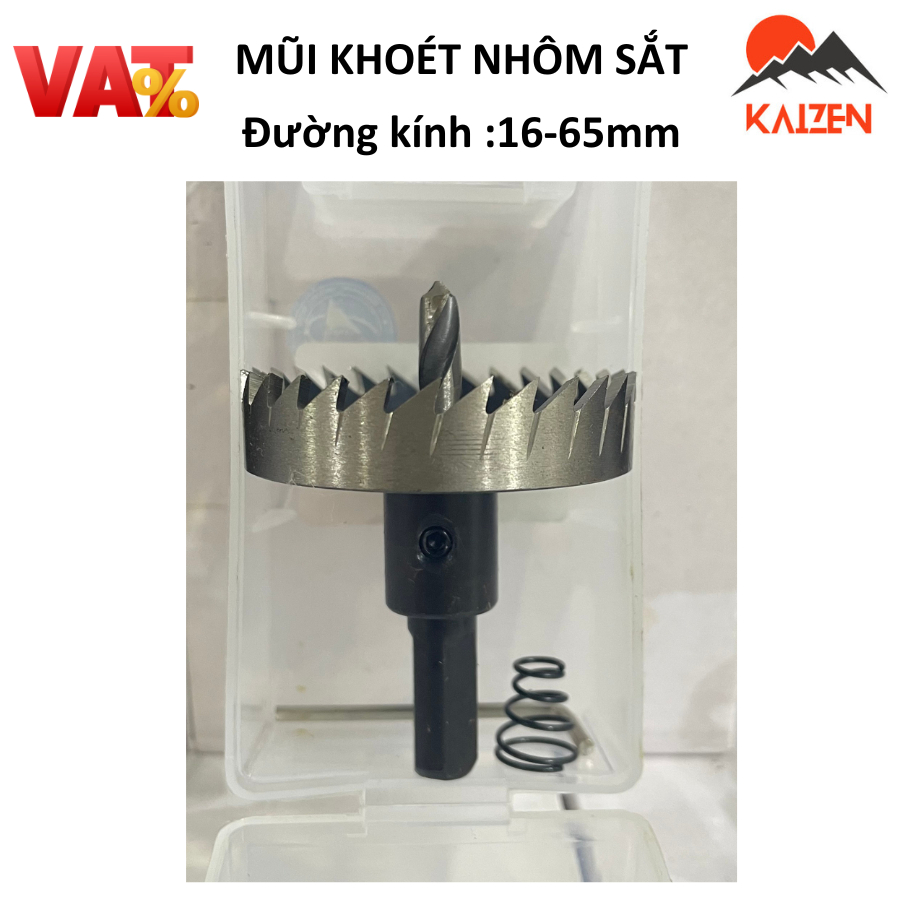 Mũi khoét nhôm sắt siêu bền CHẤT LƯỢNG JAPAN 19mm-65mm Nachi SINGAPORE NCMK19-NMK65