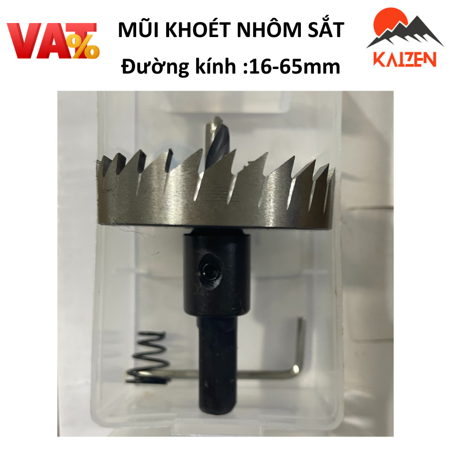 Mũi khoét nhôm sắt siêu bền CHẤT LƯỢNG JAPAN 19mm-65mm Nachi SINGAPORE NCMK19-NMK65