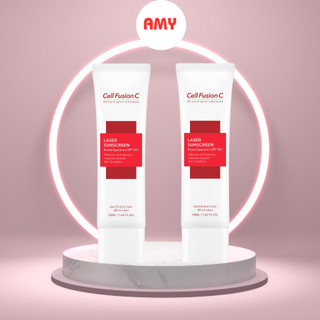 Kem chống nắng Cell Fusion C Đỏ Mẫu Mới Cho Da Nhạy Cảm Laser Sunscreen 100 SPF50+ PA +++