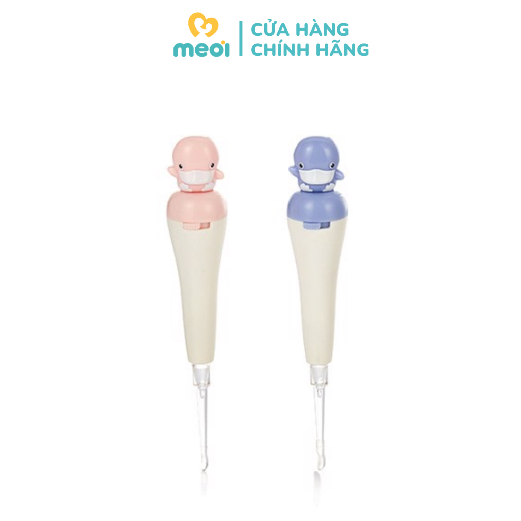 Dụng cụ lấy ráy tai có đèn cho bé Kuku