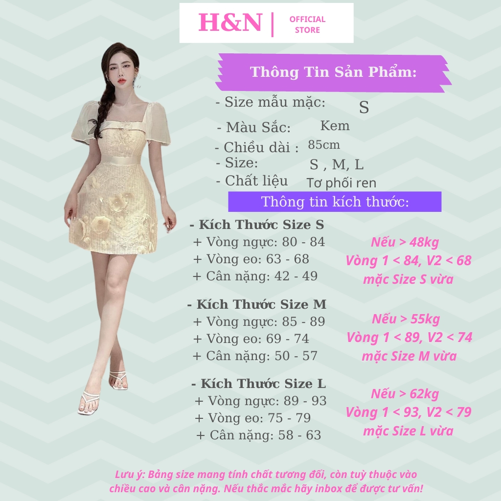 Váy nữ tơ phối ren thiết kế cổ vuông thanh lịch đầm dự tiệc sang trọng HN clothing V216
