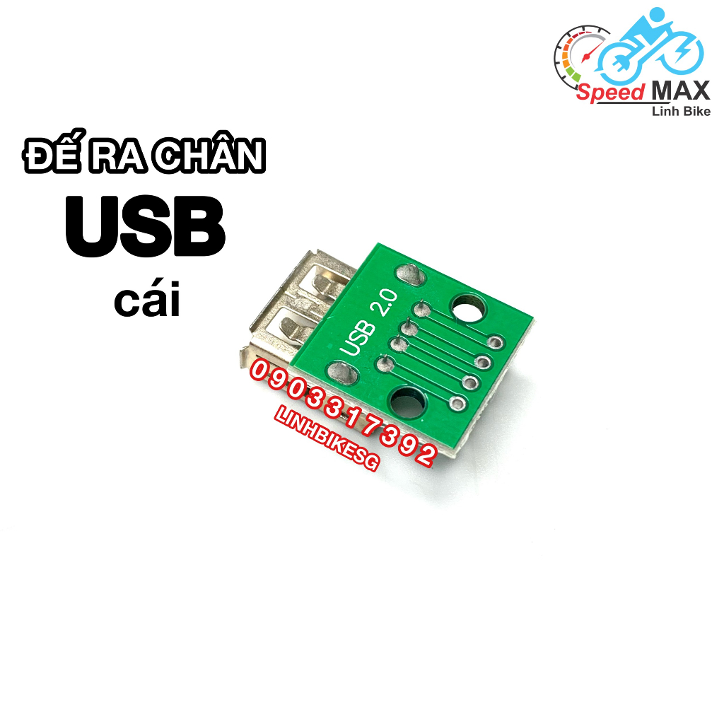 Đế ra chân USB cái (LINHBIKESG)