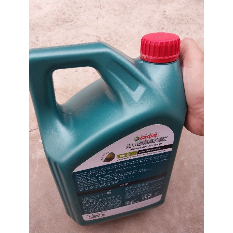 Dầu nhớt chính hãng Castrol Magnatec 10W-40 4lít