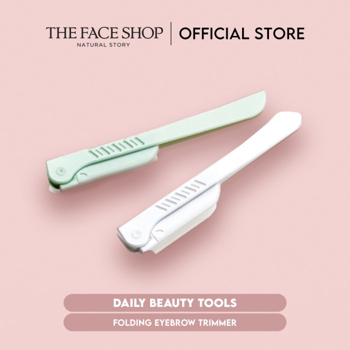 Gói 02 Dao Cạo Chân Mày The Face Shop Folding Eyebrow Trimmers