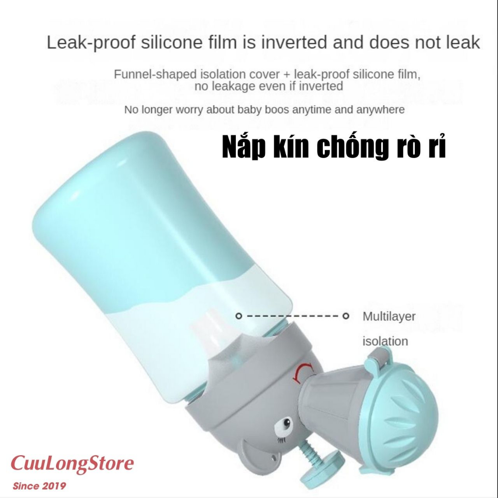 Bình đi tiểu khẩn cấp cho bé vệ sinh trong nhà ngoài trời du lịch lái xe dã ngoại