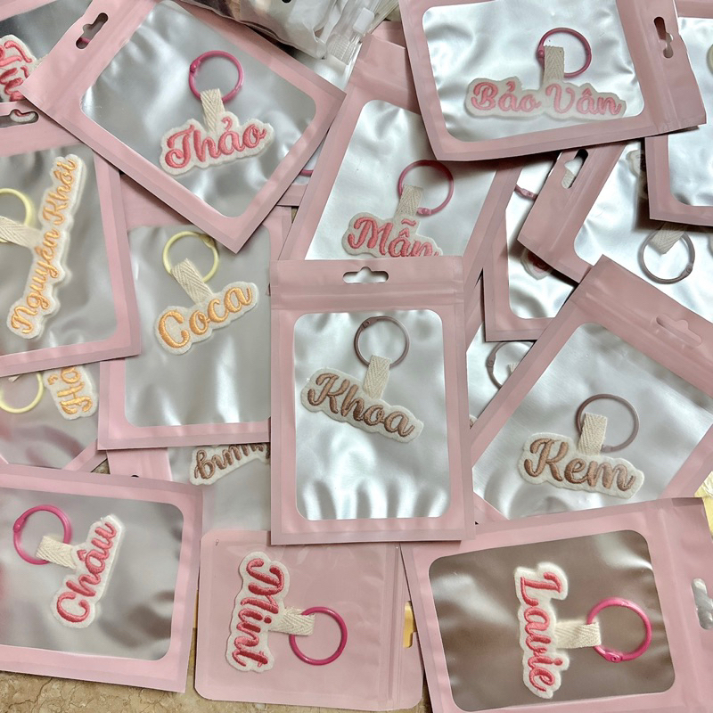 Nametag/ thẻ tên cho bé treo balo, túi xách đồ dùng…..