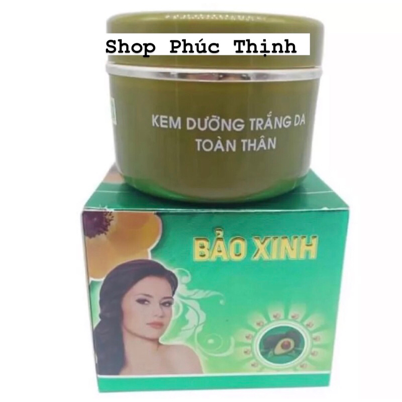 kem bảo xinh trắng da toàn thân body hủ 80g