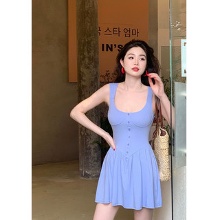 [HÀNG ĐẶT TRƯỚC] Đầm thun trơn #718