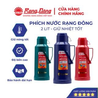 Vỏ phích rạng đông 2 lit cao cấp, bình thuỷ giữ nhiệt model: rd 2035 n1.e