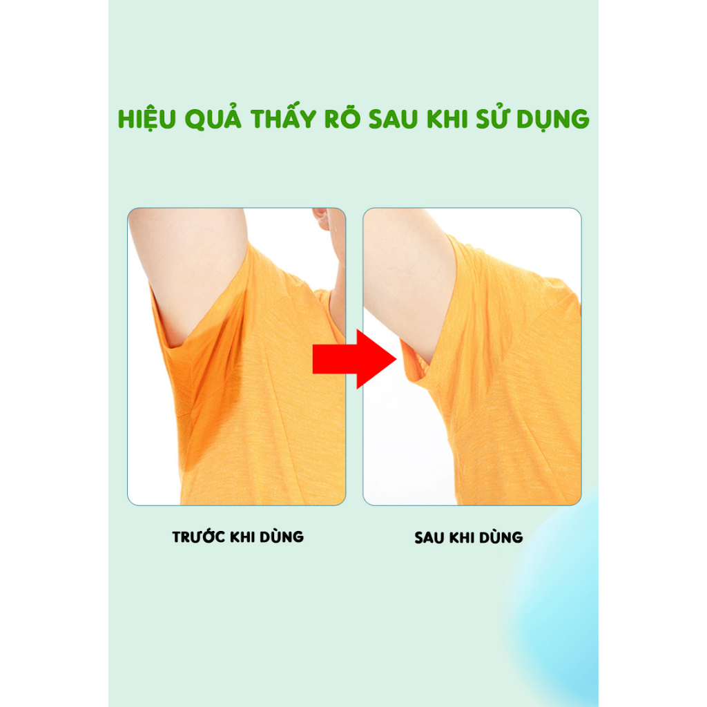 Hộp 40 Miếng Dán Thấm Hút Mồ Hôi Nách P98 - Hạn Chế Thấm Hút Mồ Hôi Nách