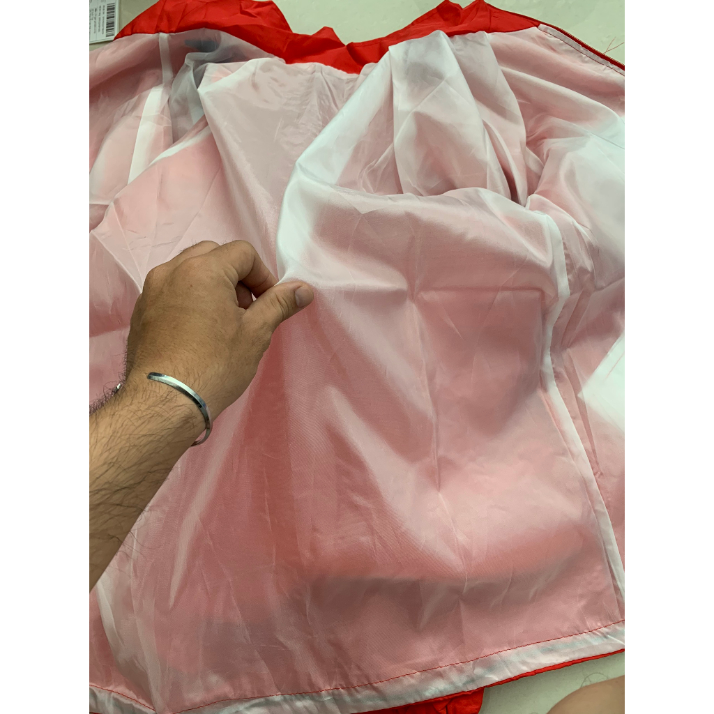 Áo khoác dù hai lớp Đỏ hottrend đi tour phượt cho anh em offteam club ^^