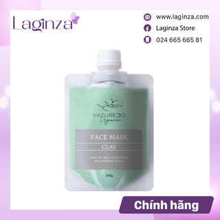 Mặt nạ đất sét hữu cơ natureco organic clay pack, 100g