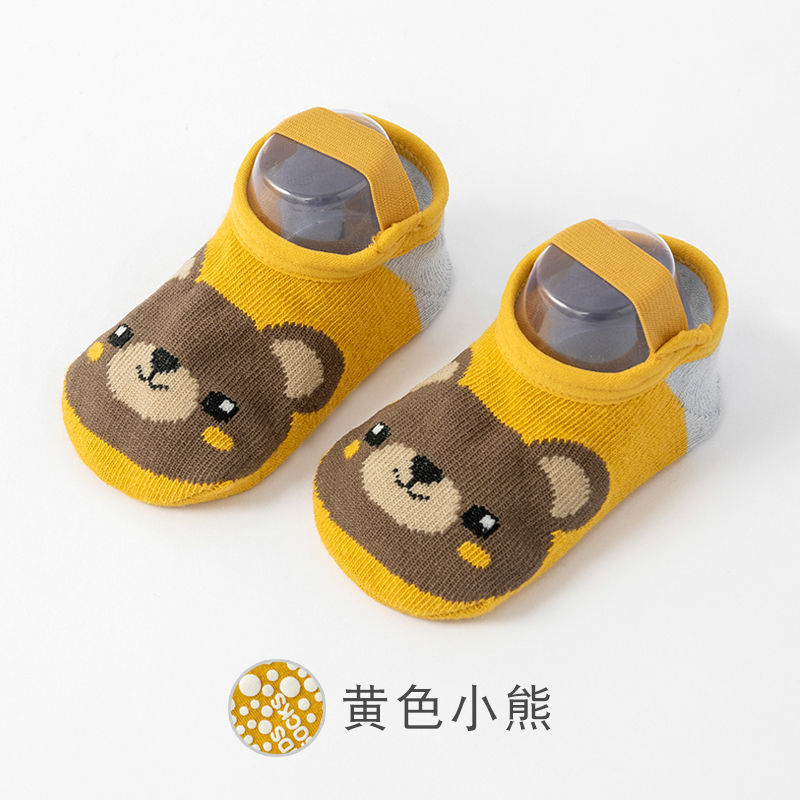 Tất  hài KIDSOCK Cổ Ngắn Hình Thú Siêu Chống Trượt cho bé từ 0-3 tuổi