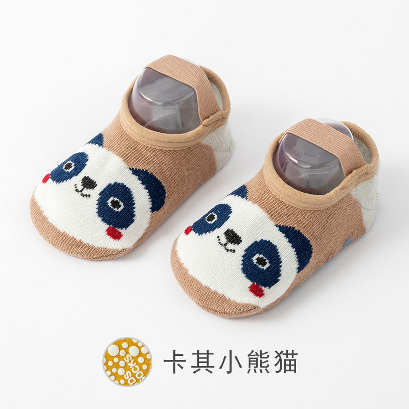 Tất  hài KIDSOCK Cổ Ngắn Hình Thú Siêu Chống Trượt cho bé từ 0-3 tuổi