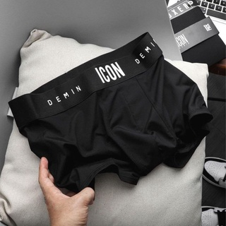 Quần boxer họa tiết Icon chất thun lạnh mềm mịn siêu mát, thấm hút mồ hôi