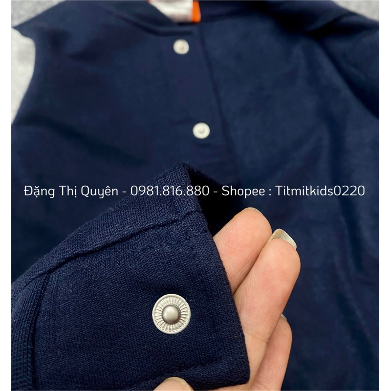 Áo bomber dư xịn bé trai 2-5y