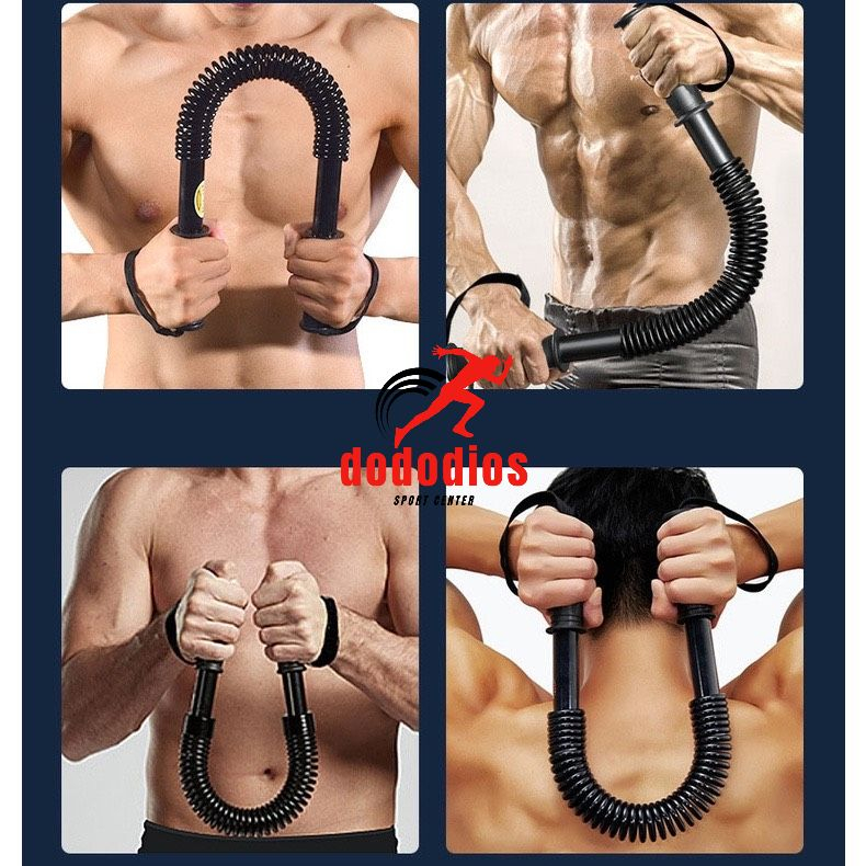 Gậy lò xo tập cơ tay dododios - lực bẻ 5kg 10kg 20kg 30kg 40kg 50kg 60kg